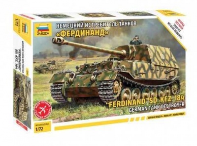 Model Kit tank 5041 - Ferdinand Sd.Kfz.184 (1:72) - Zvezda