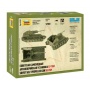 Model Kit tank 6239 - SU-76M Soviet S.P.Gun (1:100) - Zvezda