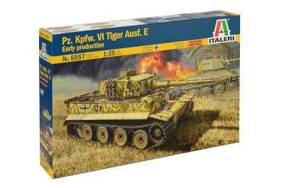 Model Kit tank 6557 - PzKpfw VI Tiger Ausf.E Early Prod. (1:35)