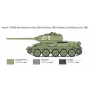 Model Kit tank 6585 - T-34/85 Korean War (1:35) - Italeri