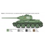 Model Kit tank 6758 - T34/85 Zavod 112 Mod. 1944 (1:35) - Italeri