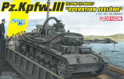 Model Kit tank 6877 - Pz.Kpfw.III (3.7cm) (T) Ausf.F "OPERATION SEELÖWE" (1:35)