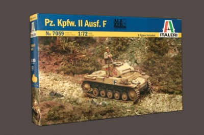 Model Kit tank 7059 - Pz.Kpfw. II Ausf. F (1:72)