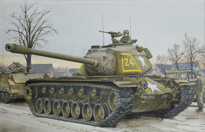 Model Kit tank 7519 - M103A1 HEAVY TANK (1:72)