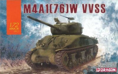 Model Kit tank 7571 - M4A1(76)W VVSS (1:72)