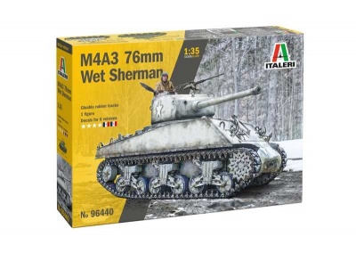 Model Kit tank 96440 - Sherman M4A3 Wet (1:35) - Italeri