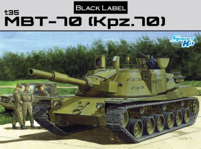 Model Kit tank  - MBT-70 (KPZ.70) (1:35) - Dragon
