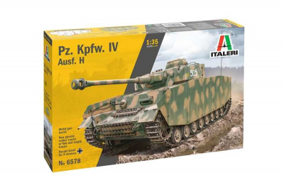 Model Kit tank - Pz. Kpfw. IV Ausf. H (1:35) - Italeri