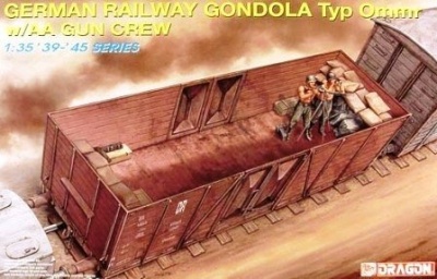 Model Kit vagón 6086 - GERMAN RAILWAY GONDOLA (1:35) - Dragon