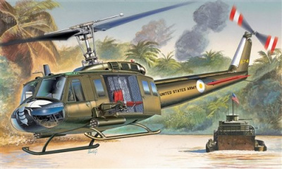 Model Kit vrtulník 1247 - UH-1D IROQUOIS (1:72) - Italeri