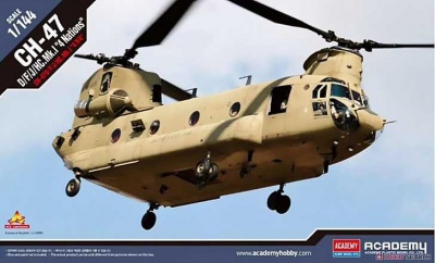 Model Kit vrtulník 12624 - CH-47D/F/J/HC.Mk.1 "4 Nations" (1:144)