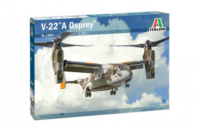 Model Kit vrtulník - V-22A Osprey (1:72) - Italeri