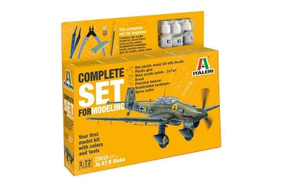 Model Set letadlo - Junker Ju-87B Stuka (1:72) - Italeri