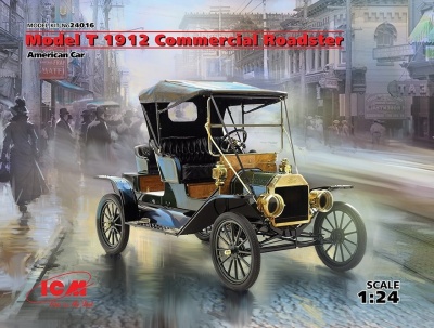 Model T 1912 Commercial Roadster 1/24 - ICM