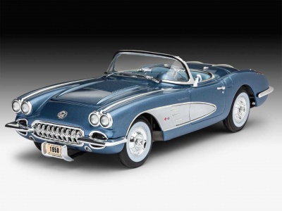 ModelSet auto 67037 - '58 Corvette Roadster (1:25) - Revell