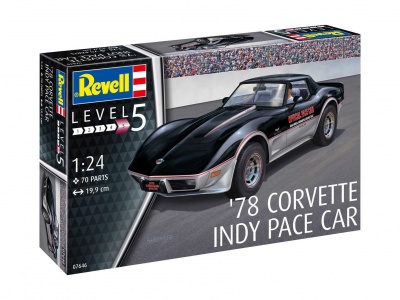 ModelSet auto 67646 -  '78 Corvette (C3) Indy Pace Car (1:24) - Revell