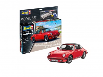 ModelSet auto 67689 - Porsche 911 Targa (G-Model) (1:24) - Revell