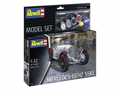 ModelSet auto 67737 - Mercedes-Benz SSKL (1:32) - Revell