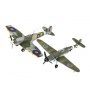 ModelSet letadla 63710 - Bf109G-10 & Spitfire Mk.V (1:72) - Revell