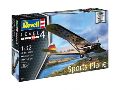 ModelSet letadlo 63835 - Builders Choice Sports Plane (1:32) - Revell