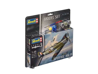 ModelSet letadlo 63959 - Spitfire Mk.II (1:48) - Revell