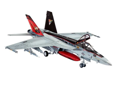 ModelSet letadlo 63997 - F/A-18E Super Hornet (1:144) - Revell