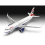 ModelSet letadlo - Airbus A320 neo British Airways (1:144) - Revell