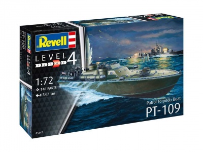 ModelSet loď 65147 - Patrol Torpedo Boat PT-109 (1:72) - Revell