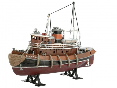 ModelSet loď 65207 - Harbour Tug Boat (1:108) - Revell