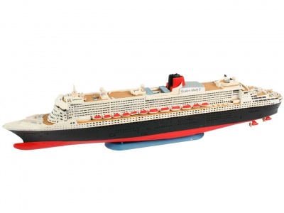 ModelSet loď 65808 - QUEEN MARY 2 (1:1200) - Revell