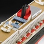 ModelSet loď 65808 - QUEEN MARY 2 (1:1200) - Revell