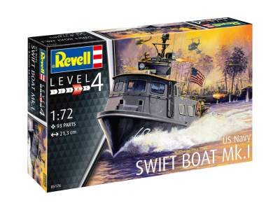 ModelSet loď - US Navy SWIFT BOAT Mk.I (1:72) - Revell