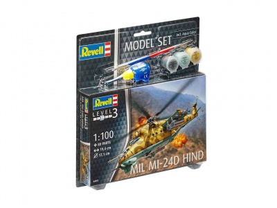 ModelSet vrtulník 64951 - Mil Mi-24D Hind (1:100)