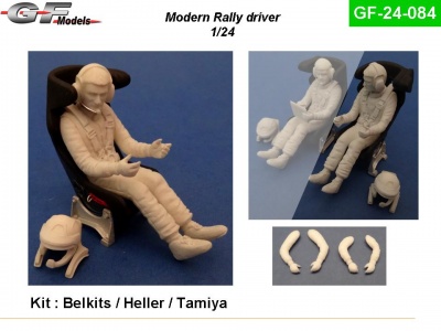 Modern Driver Figure Rally 1:24 - GF Models