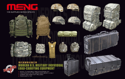 Modern U.S. Military Individual Load-Carrying Equipment 1/35 - Meng