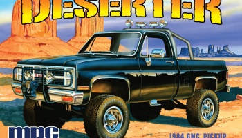 Deserter 1984 GMC Pickup (Molded in White) 1/25 - MPC