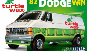 1982 Dodge Van Custom Turtle Wax Model Kit 1/25 - MPC