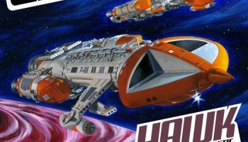 SPACE: 1999 HAWK MK IV 1:48 SCALE MODEL KIT - MPC