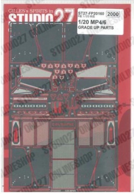 MP4/6 Upgrade Parts for FUJIMI 1/20 - Studio27
