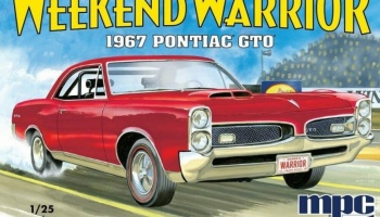 SLEVA 180,-Kč 20% DISCOUNT - Pontiac GTO 1967 1/25 Scale Model Kit - MPC