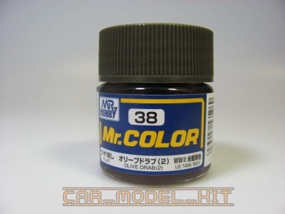 Mr. Color C 038 - Olive Drab (2) - Olivová - Gunze