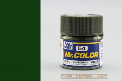 Mr. Color C 054 - Khaki Green - Khaki zelená - Gunze