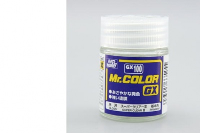 Mr. Color GX 100 - Super Clear III 18ml - Gunze