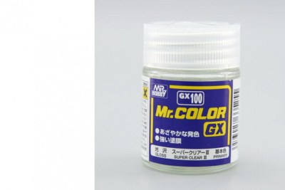 Mr. Color GX 100 - Super Clear III - Gunze