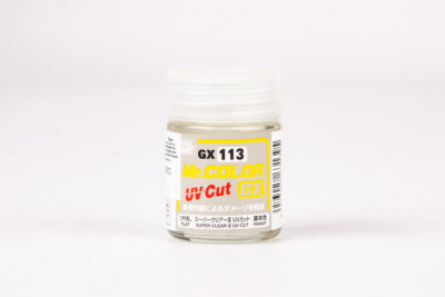 Mr.Color GX113 Super Clear III UV Cut Flat - Gunze