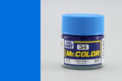 Mr. Color - Sky Blue C34 10ml - Gunze