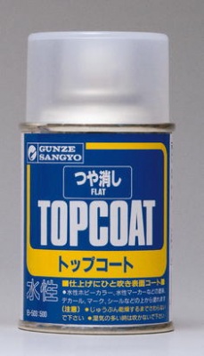 Mr. Top Coat Flat - lak matný 86ml - Gunze