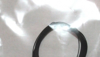 Piping Cord 0.48mm diameter x 2m (Black) - MSM Creation