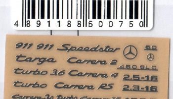 Porsche and MB Emblems 1/24 - MSM Creation