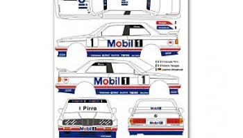 BMW E30 M3 1992 Macau Guia Race Winner "Mobil 1" 1/43 - MSM Creation